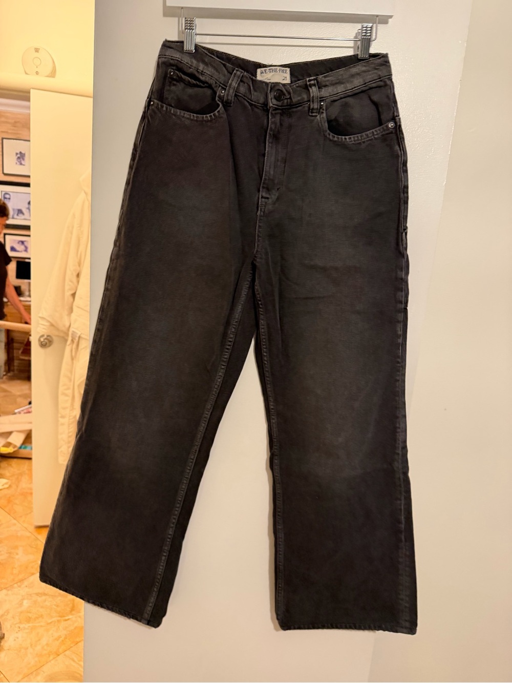 We The Free Women's Black Boyfriend Jeans